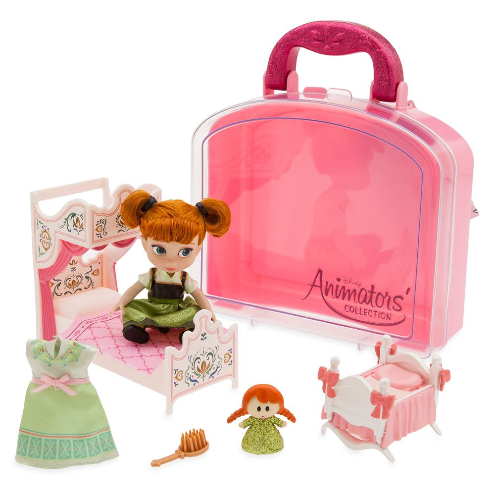 Disney Animators' Collection Anna Mini Doll Play Set | Disney Store