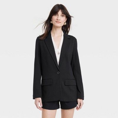 Women's Ponte Blazer - A New Day™ | Target