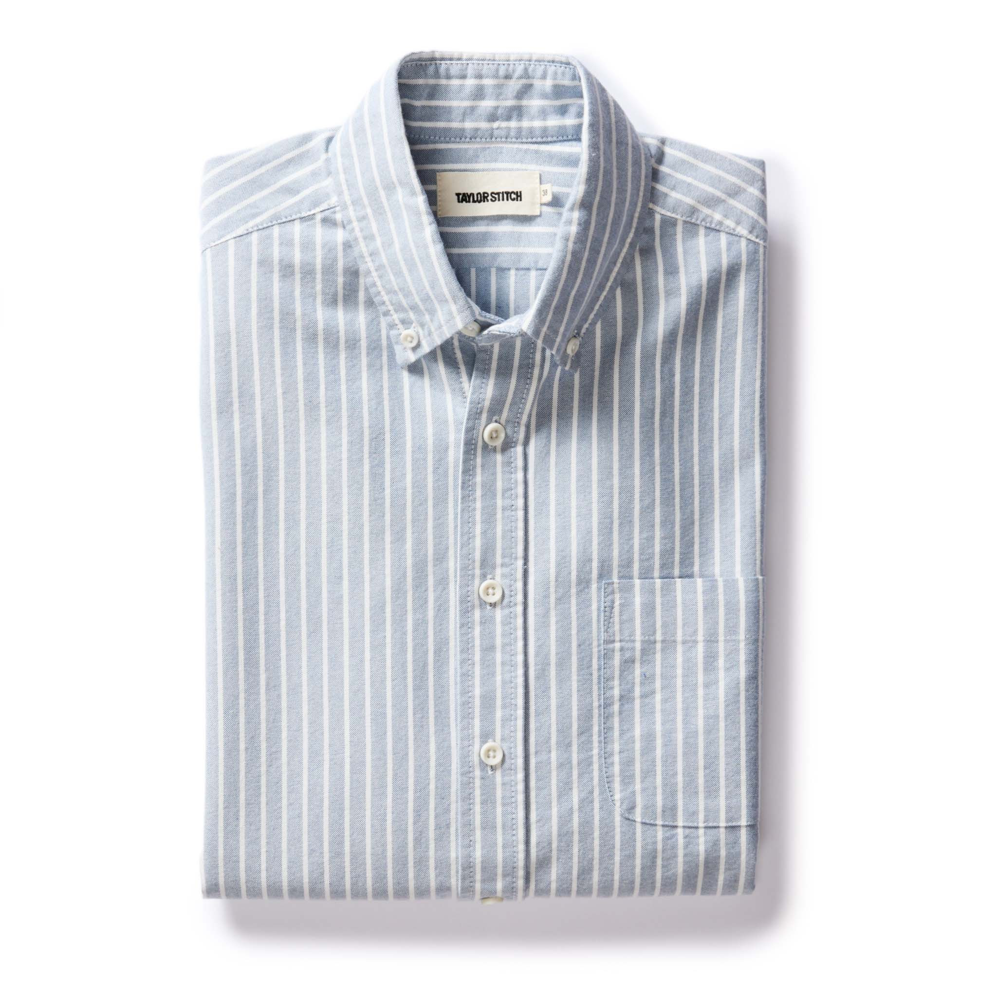 The Jack in Blue Stripe Oxford | Taylor Stitch
