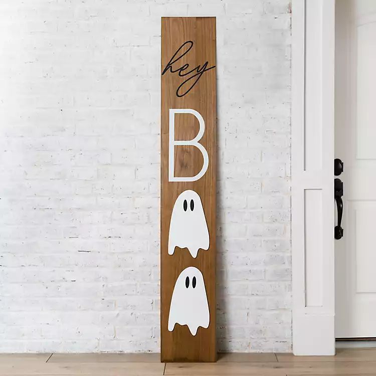 Hey Boo Halloween Porch Board | Kirkland's Home