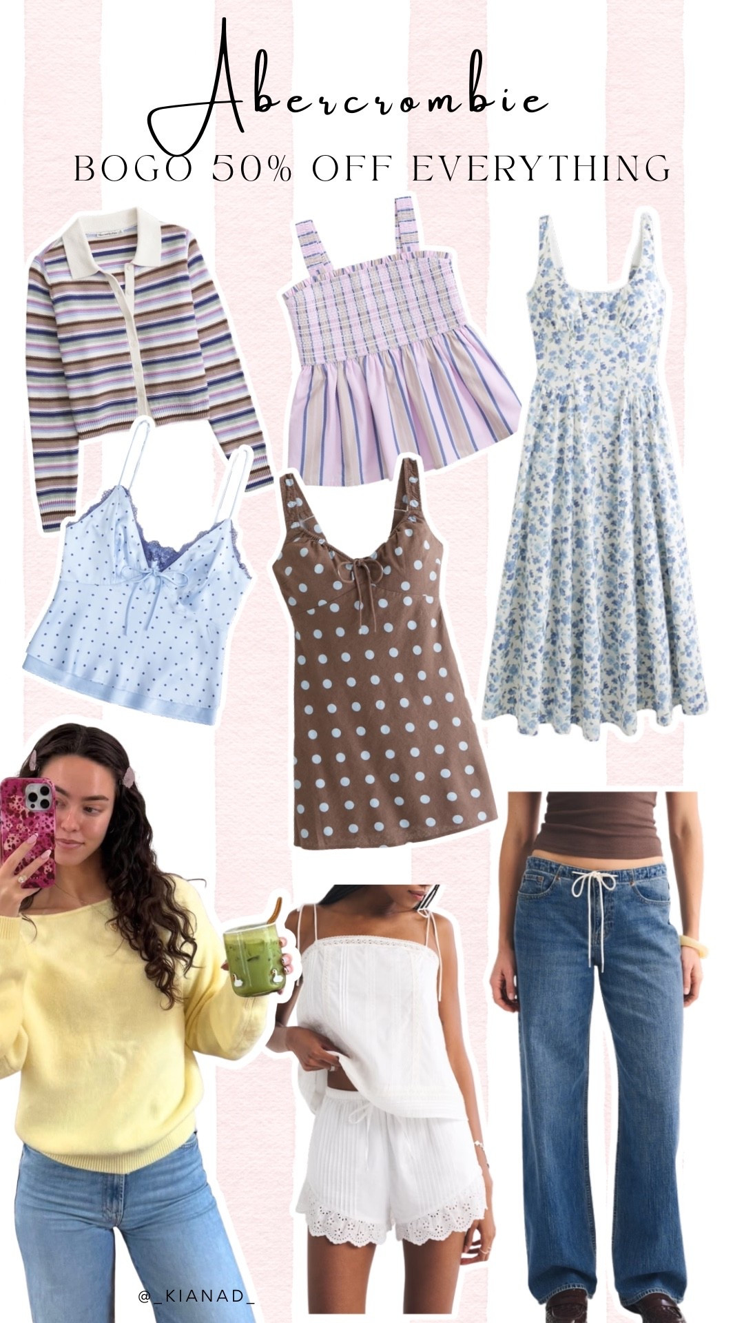BOGO 50% off at Abercrombie !!

#LTKSaleAlert