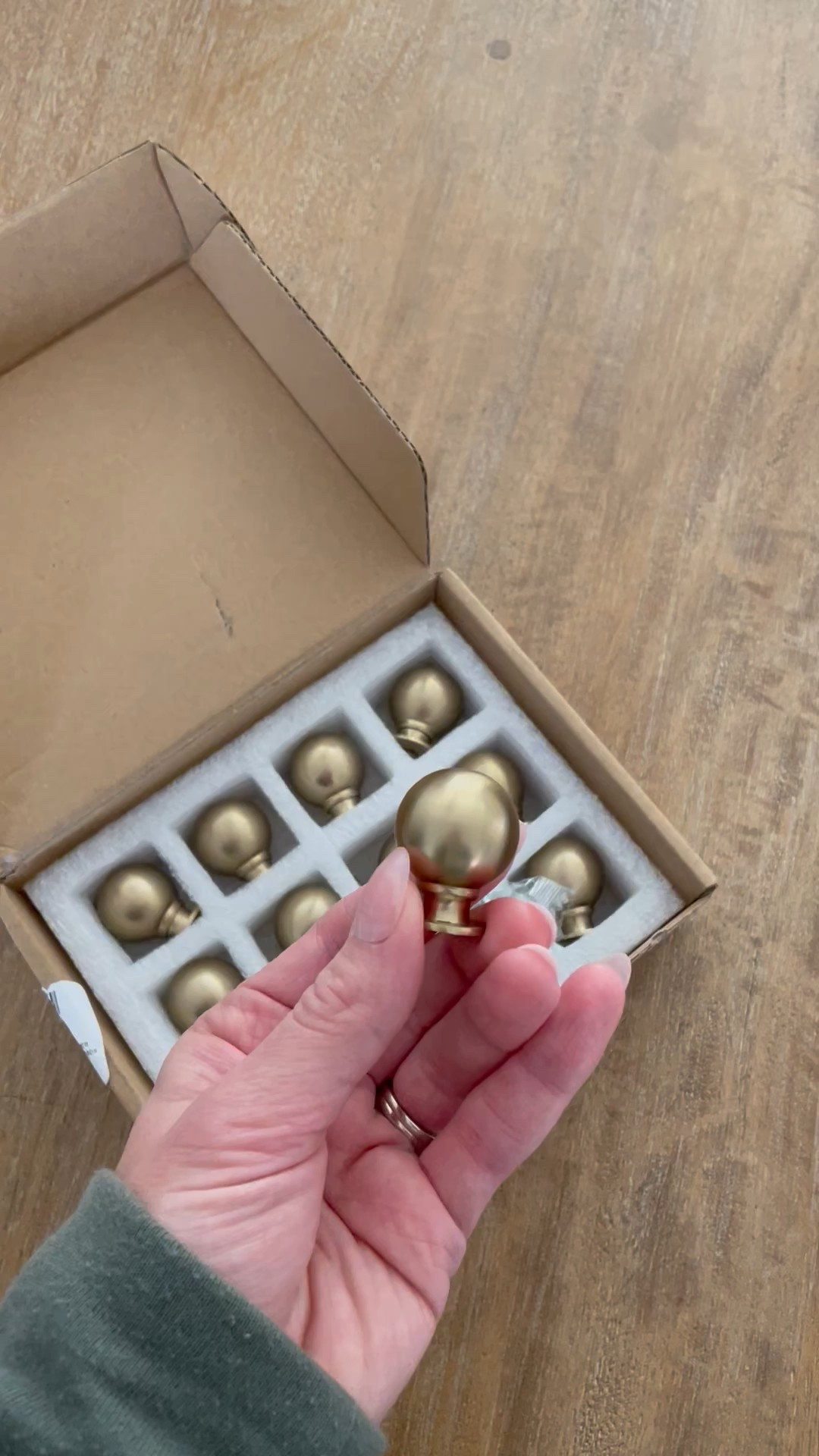 These knobs are a gorgeous champagne bronze color 😍 I want to upgrade our bifold doors and grabbed these for the knobs instead of our painted white wood ones and I know it will instantly elevate the look! 👀 

#LTKHome #LTKFindsUnder50