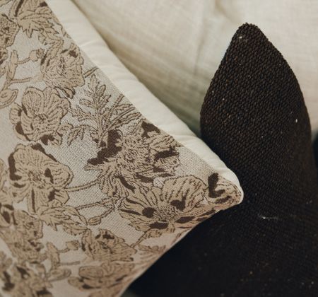 Perfect pillows for fall! The brown floral is sold out, but the gray color is also so stunning! 

#LTKhome #LTKunder50 #LTKSeasonal