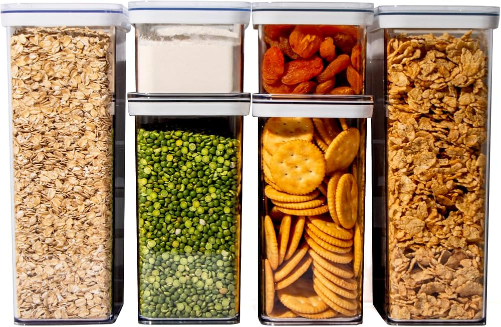 BINO | Food Storage Containers | THE SNAP+COLLECTION | Airtight Storage Containers with Lids | Ki... | Amazon (US)