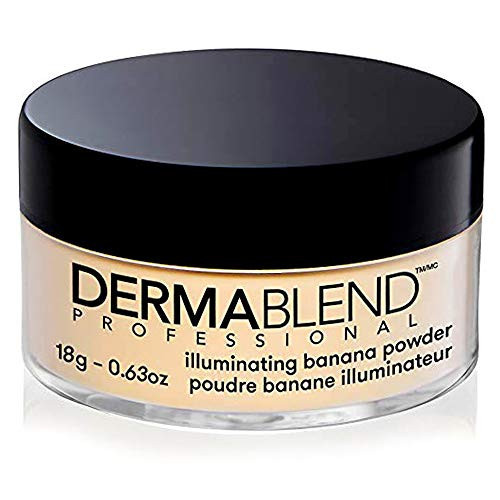 Dermablend Illuminating Banana Powder, Loose Setting Powder Makeup for Brightening and a Long, Lasting Luminous Finish, up to 16hr Wear, 18g, 2022 ELLE Beauty Grand Prix Winner. | Amazon (CA)