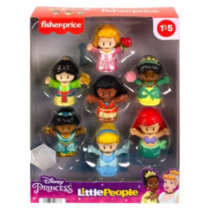 Mattel Fisher Price Little People Disney Princess 7 Pack | Boots.com