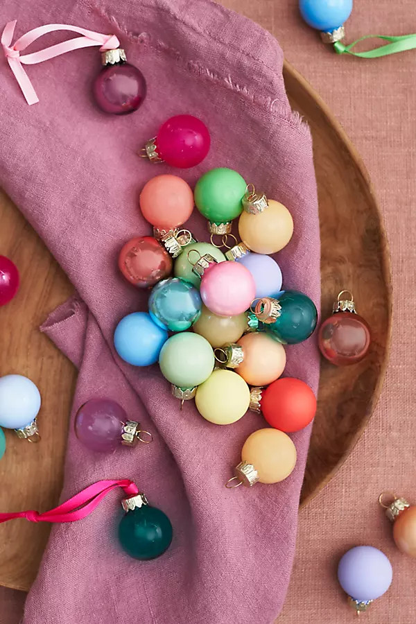 Good Cheer Bauble Miniature Ornaments, Set of 100 | Terrain