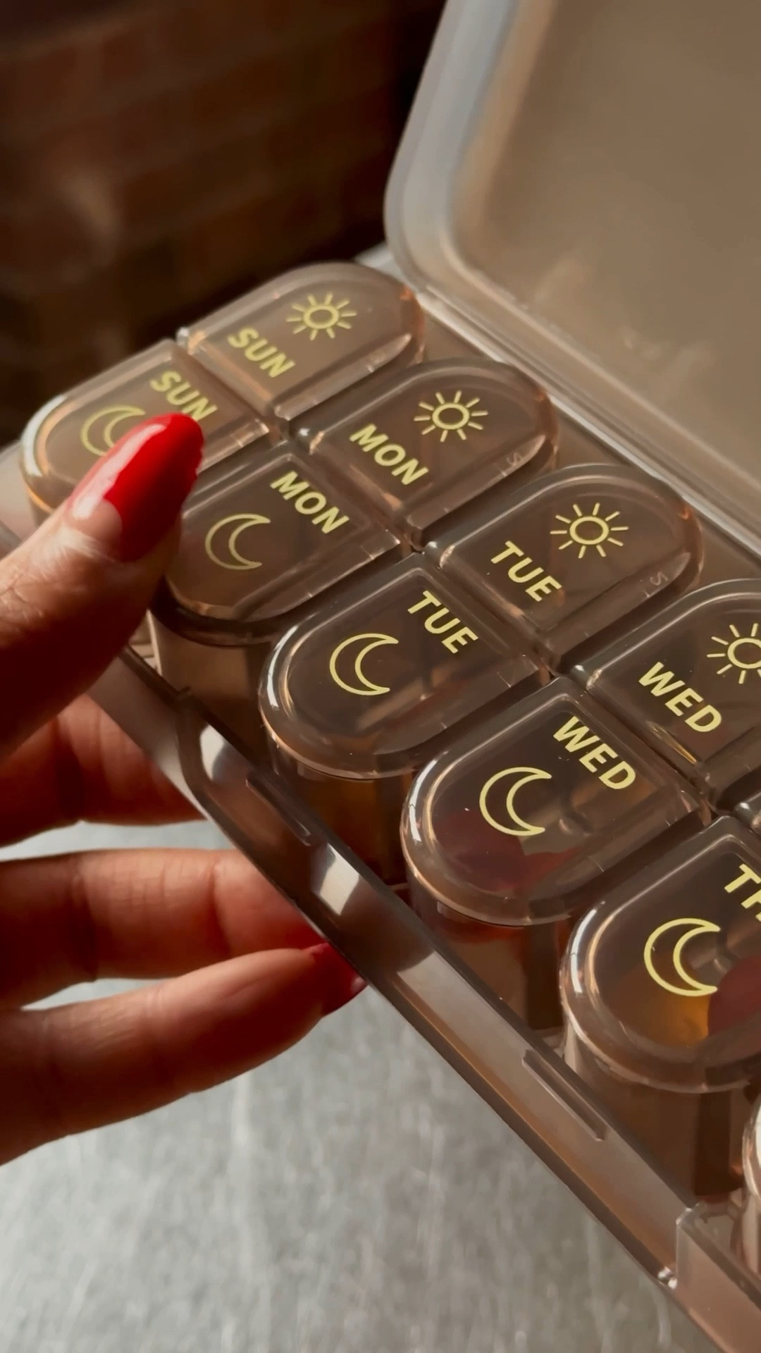 I’m pushing 40 so I guess it’s finally time to own a pill case. The ONE condition is that it has to be cute 😂 

#LTKdayinmylife #LTKmorningroutine #LTKselfcare