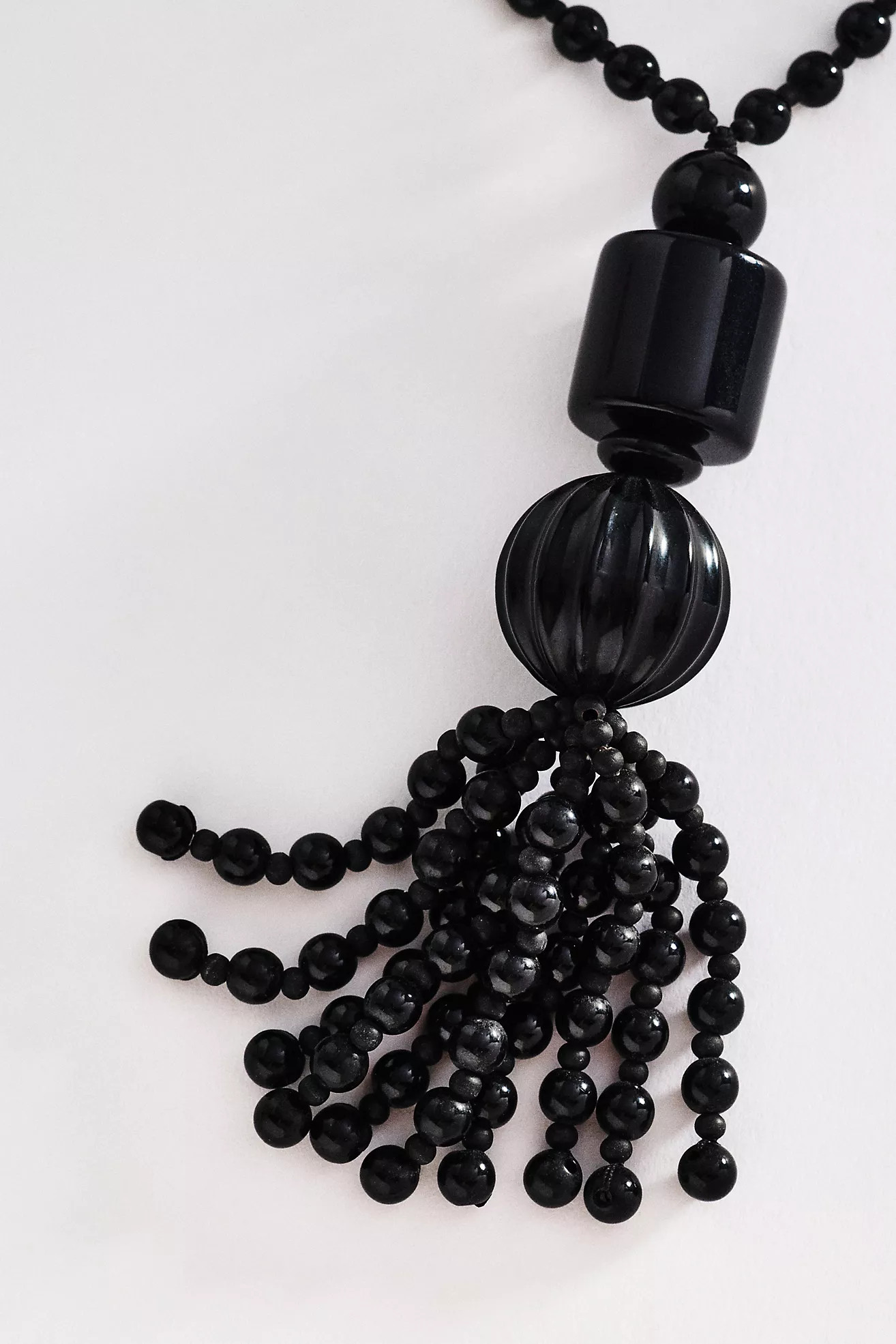 Beaded Tassel Pendant Necklace | Anthropologie (US)
