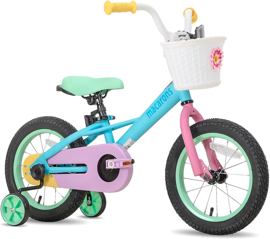 JOYSTAR 12" 14" 16“ Kids Bike for 2-7 Years Girls 33-53 inch Tall, Girls Bicycle with Training ... | Amazon (US)