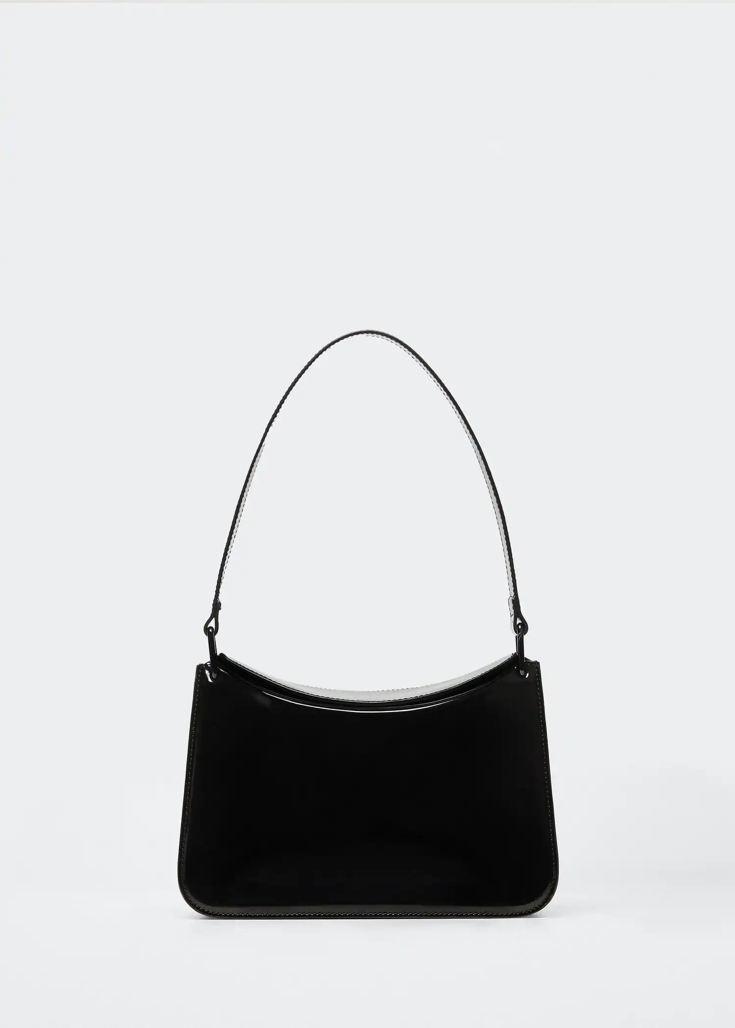 Patent leather shoulder bag -  Women | Mango USA | MANGO (US)