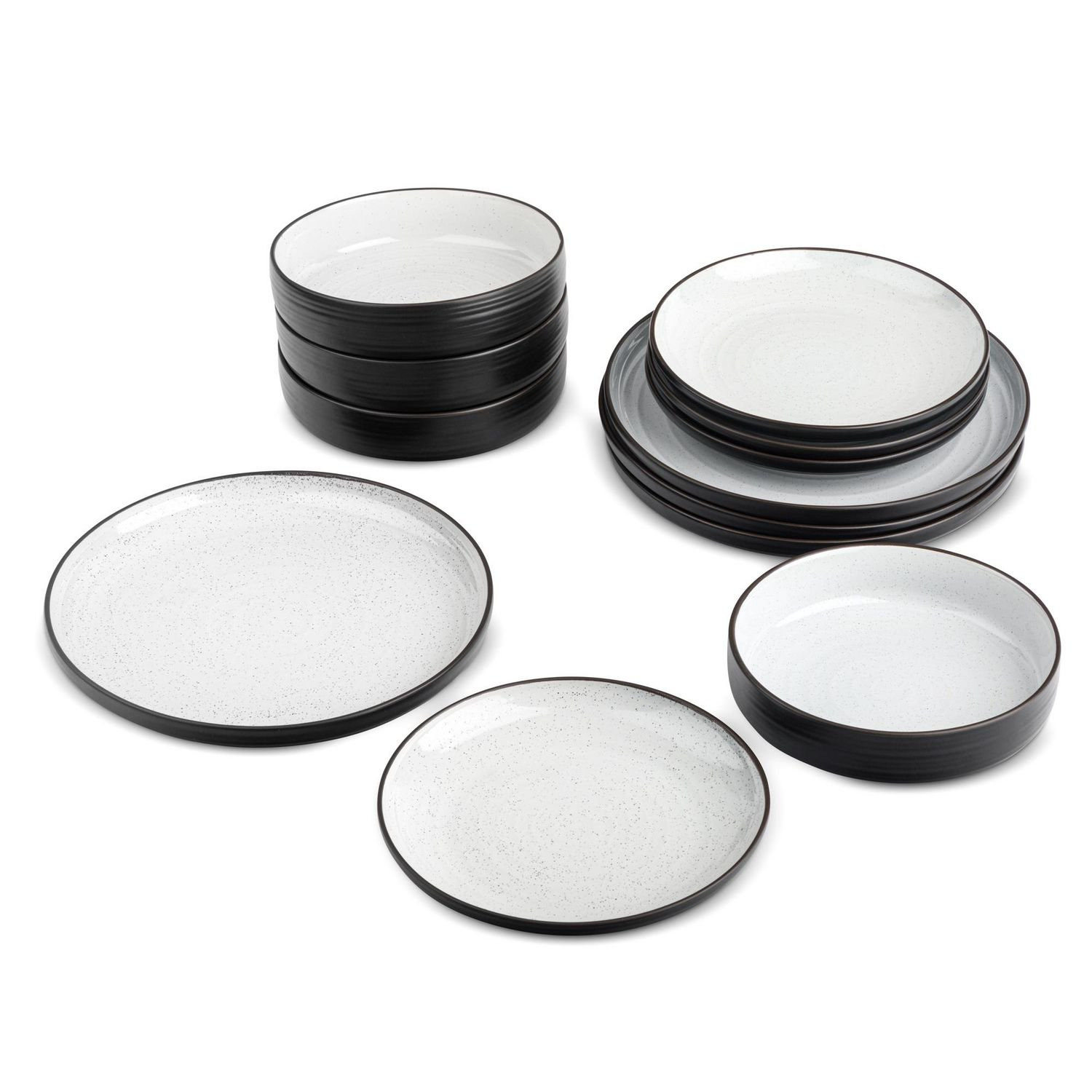 Yellowstone 12-Piece Ceramic Dinnerware Set, Beth Collection | Walmart (CA)
