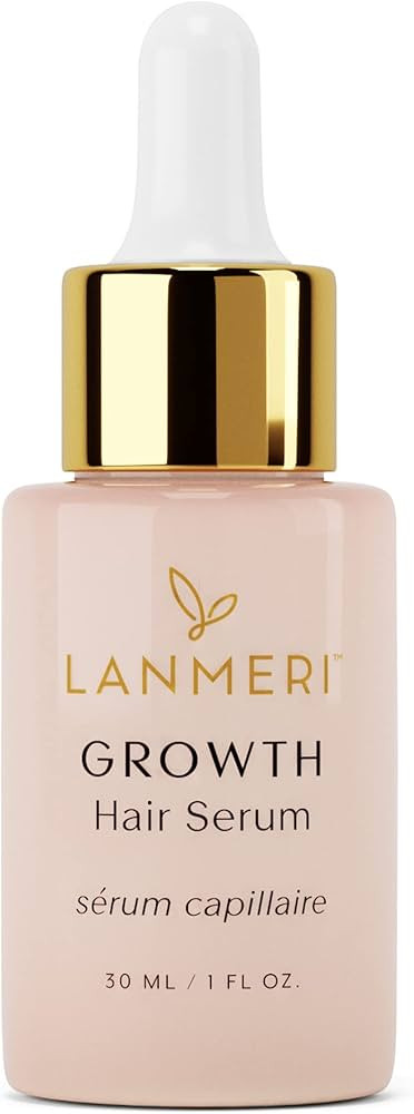 Lanmeri Vegan Hair Growth Serum - Natural Hair Regrowth and Hair Loss Treatments for Women & Men ... | Amazon (US)