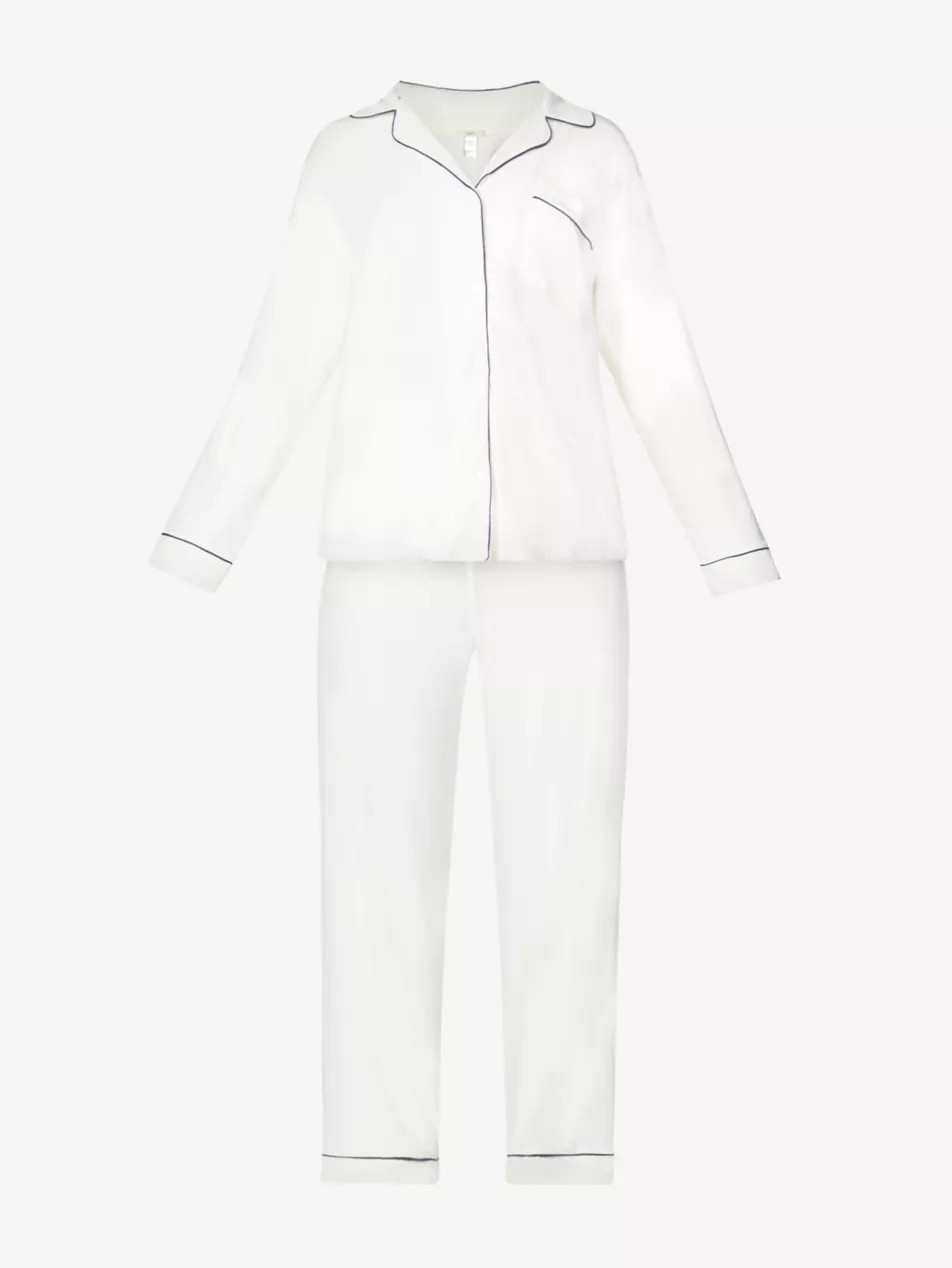 Gisele jersey pyjama set | Selfridges
