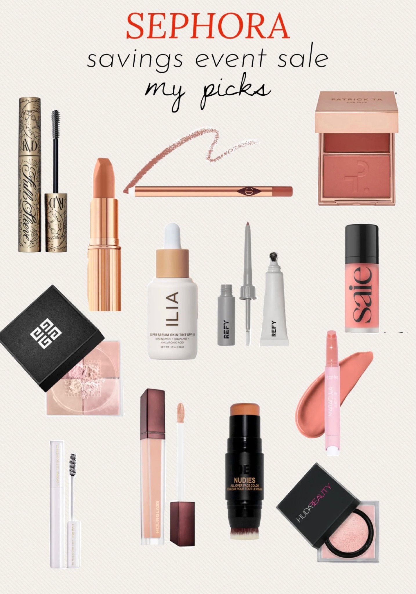 Sephora makeup favorites 

#LTKfindsunder100 #LTKHolidaySale #LTKbeauty