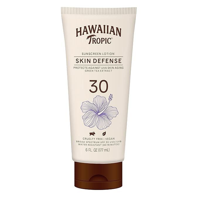 Hawaiian Tropic AntiOxidant+ Sunscreen Lotion, Lightweight Sun Protection, Broad Spectrum, SPF 30... | Amazon (US)