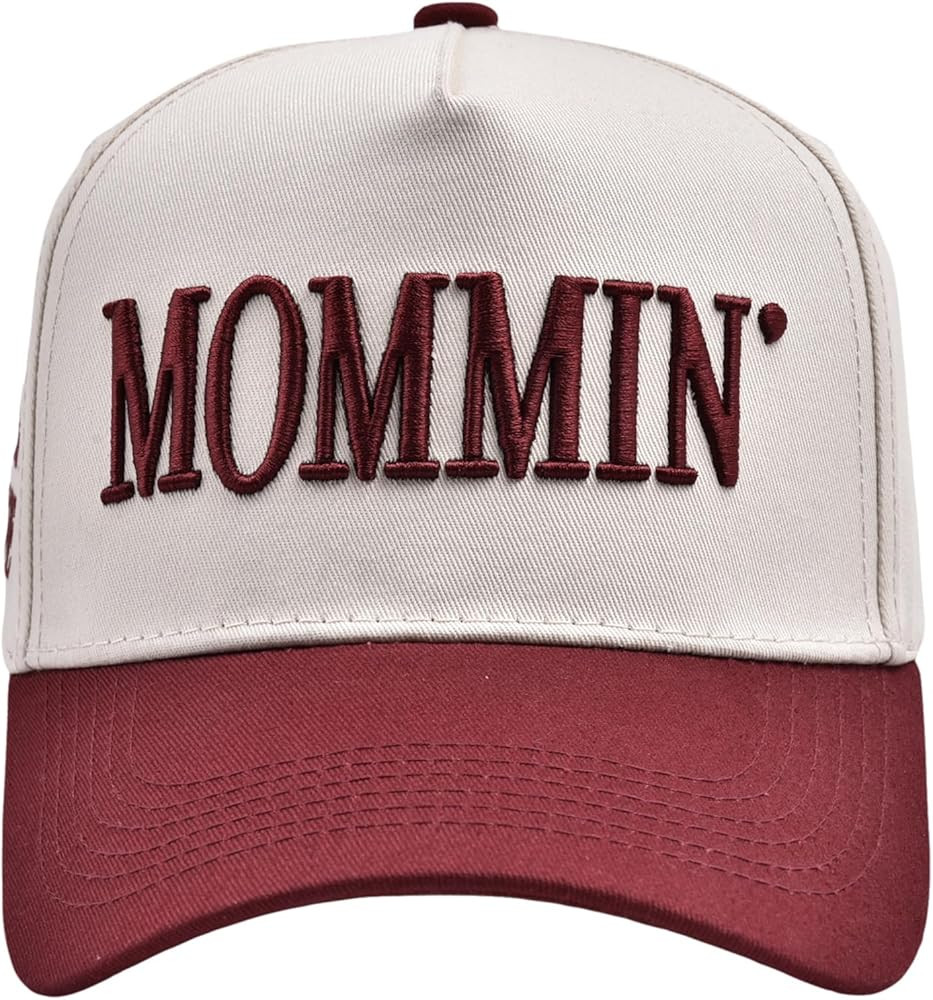 Funny Mommin Hat for Women, Mama Too Busy to Care Truck Hat Gifts Adjustable Washed Cotton Embroi... | Amazon (US)