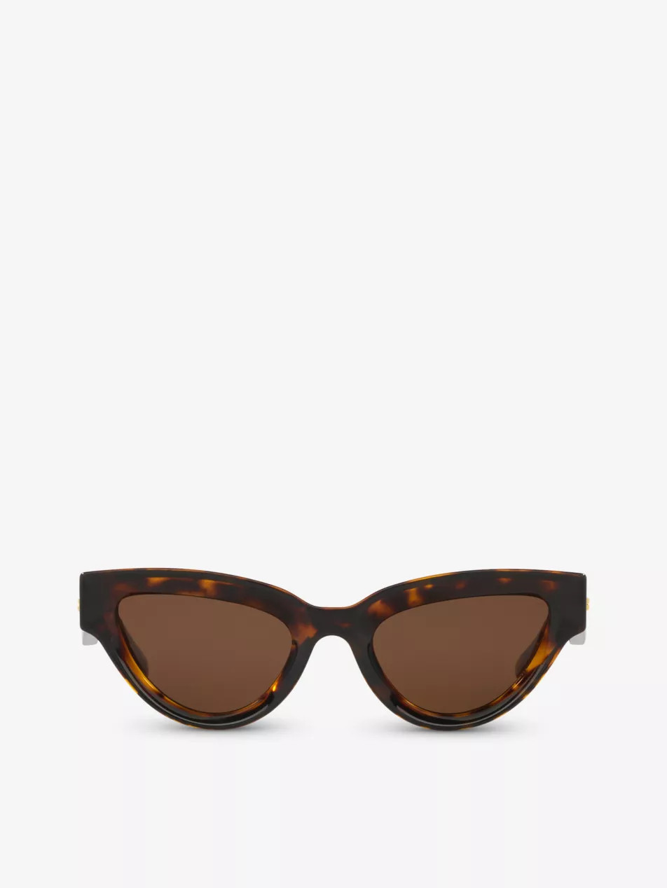 6J000413 BV1249S cat eye-frame injected sunglasses | Selfridges