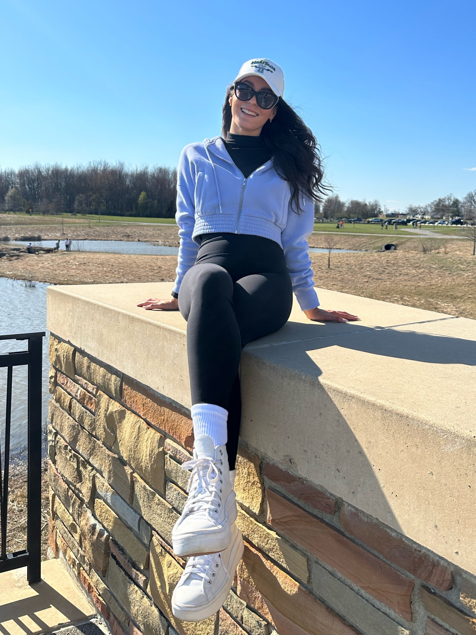 Sunday #OOTD

Abercrombie sweatshirt size S
Lululemon long sleeve size 6
Lululemon leggings size 6 
Hanes crew socks
Converse platform sneakers 

#LTKshoecrush #LTKfit