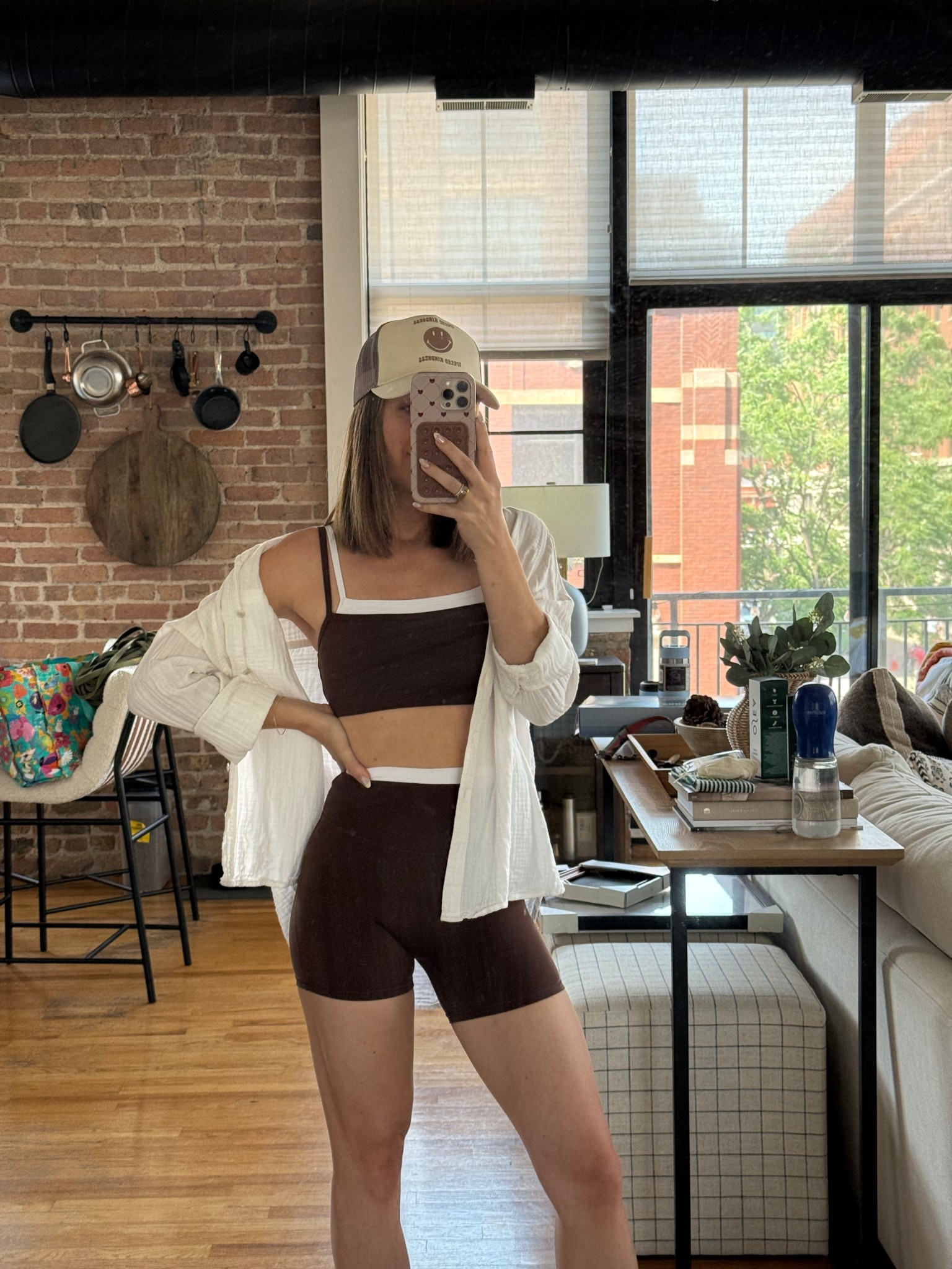 One of my favorite sets is on sale this weekend for $60 + an extra 15% off with code AFCHAMP. I size down in the bike shorts (no front seam). 

#LTKSummerEdit #LTKSaleAlert #LTKActive