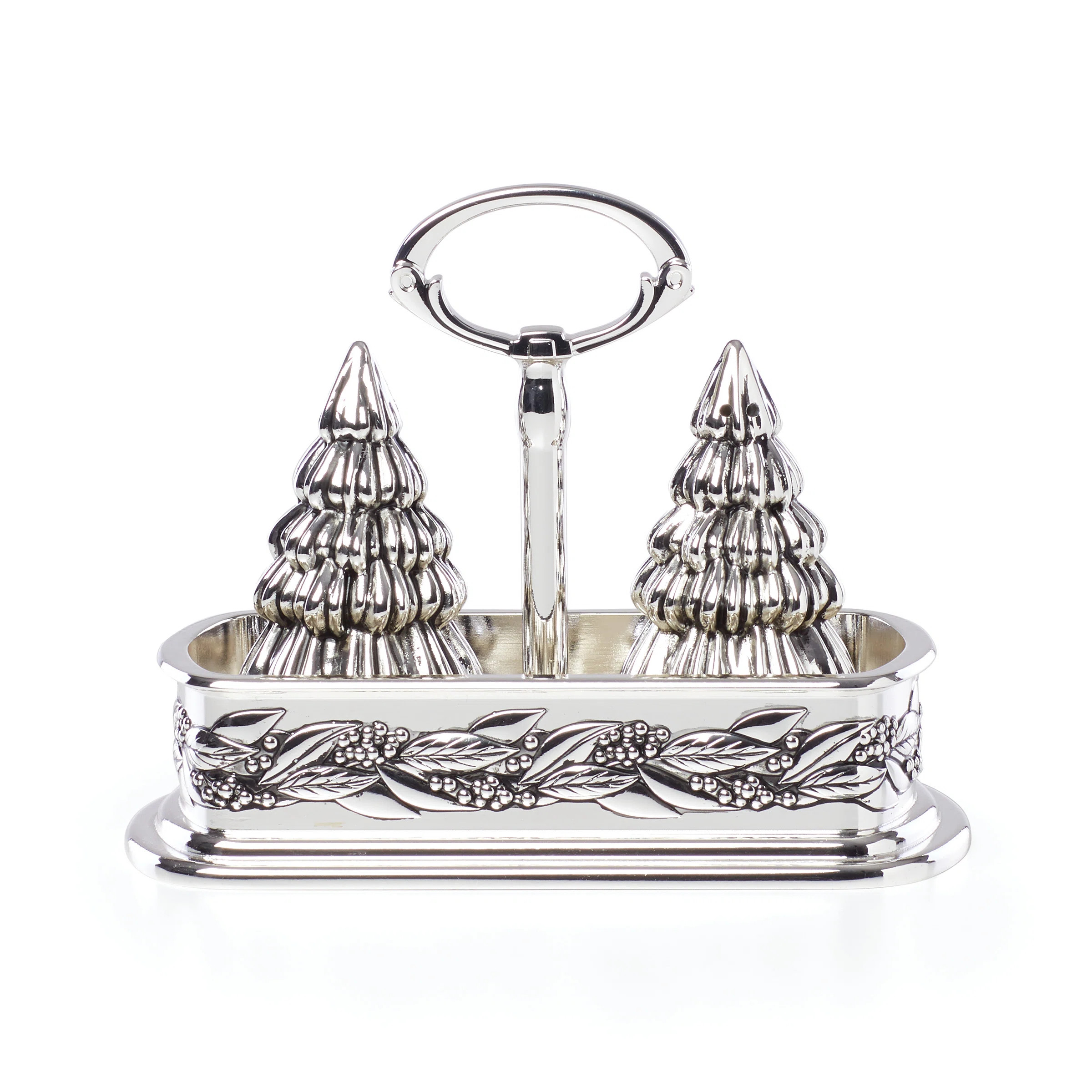 Reed & Barton Snow Berry Salt and Pepper Caddy | Wayfair | Wayfair North America