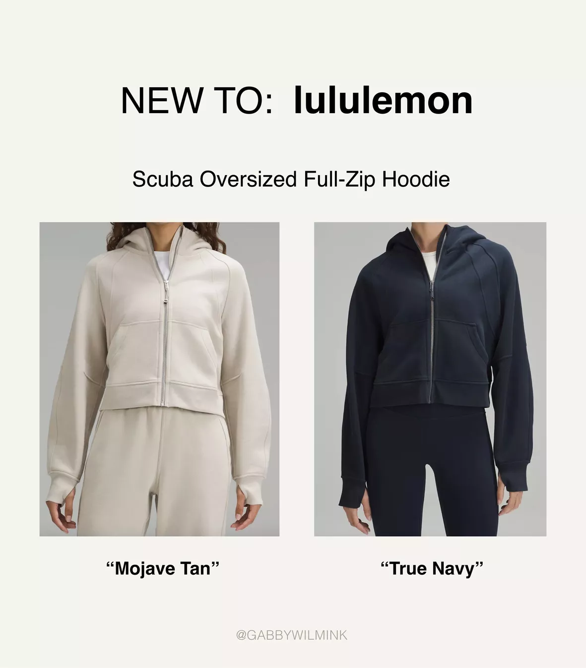 NEW Women Lululemon Scuba Oversized Full Zip Hoodie True Navy Size