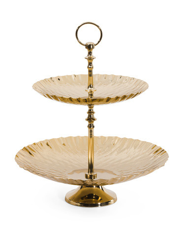 2 Tiered Cake Stand | Global Home | Marshalls | Marshalls