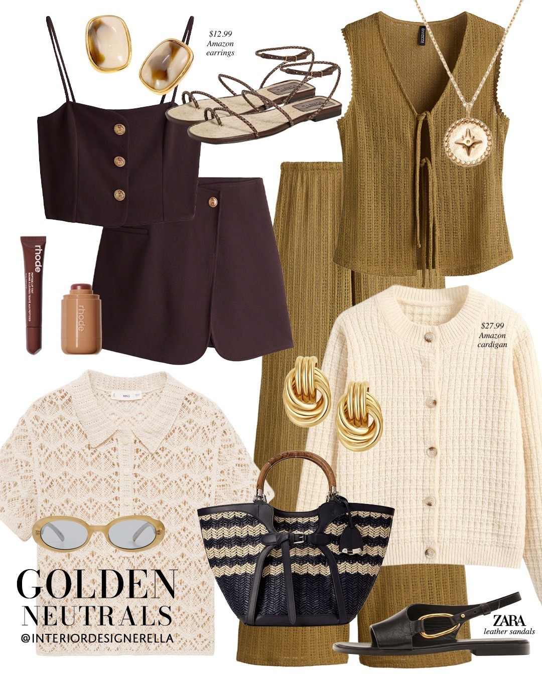 Amazon golden neutrals & more!✨ Share this post with a friend!!🤗 Click on the “Summer OOTD” collection on my LTK to shop this post and more!🤗 Have an amazing day!! Xo!!

#LTKStyleTip #LTKItBag #LTKShoeCrush