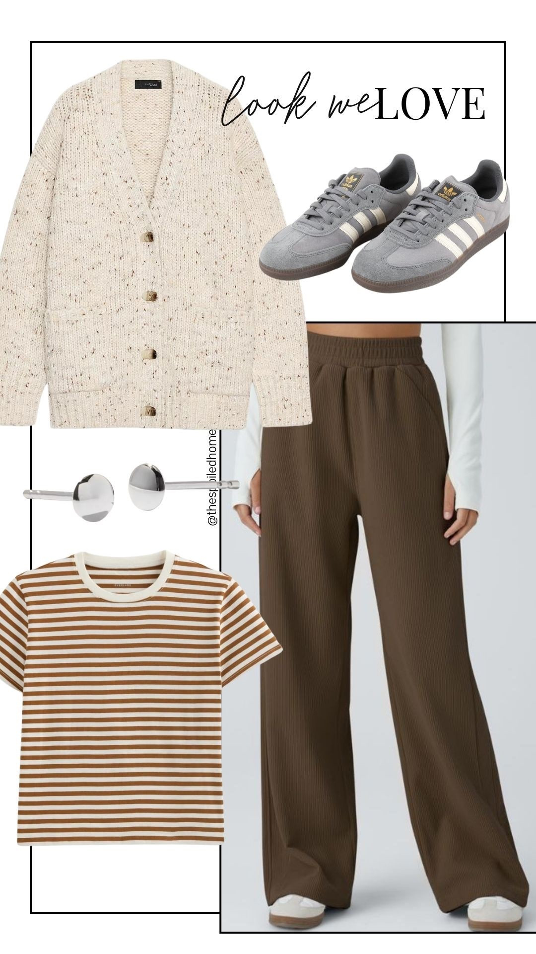 Easy, comfortable, put together - thanks to a cardigan + clean pair of earrings!

#LTKootd #LTKmomlife #LTKOver40