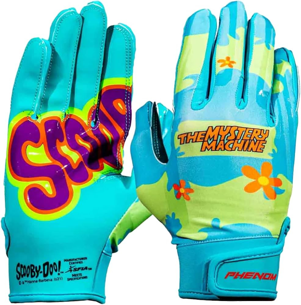 Phenom Elite Scooby-Doo Football Gloves - VPS1 | Amazon (US)