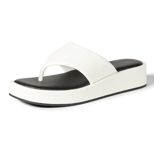 Amazon Essentials Women's Flatform Thong Sandals | Amazon (US)