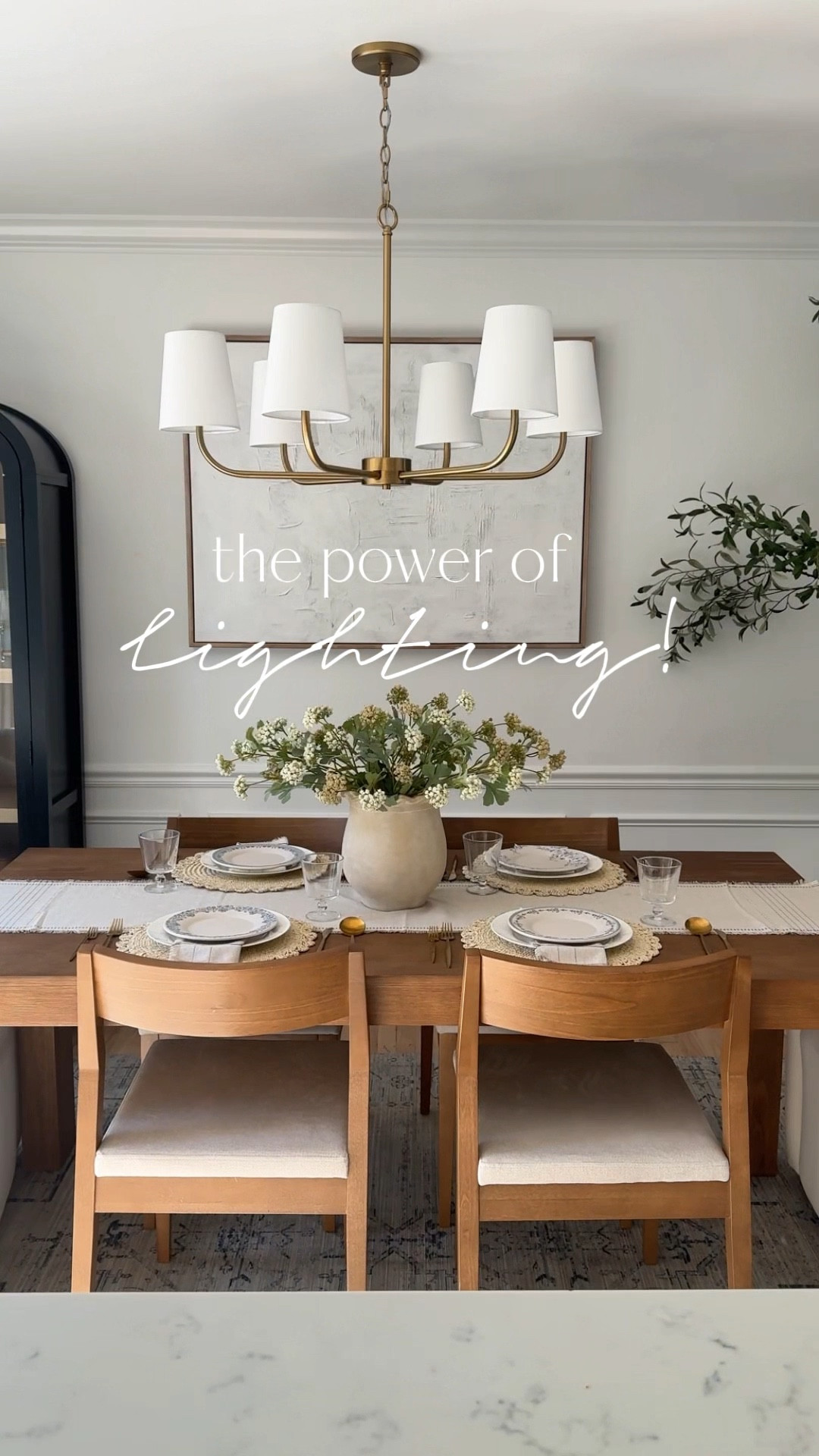 Proof that lighting changes everything! ✨ Swapped out our old fixture for this stunning Brody chandelier from Lightopia, and the difference is unreal. It instantly made our dining room feel more elevated and cozy!

If you’ve been thinking about upgrading your lighting, I’ve linked it here so you can shop the look! 💡

#LTKHome #BeforeAndAfter #Lightopia #DiningRoomGlowUp

#LTKStyleTip #LTKWatchNow #LTKHome