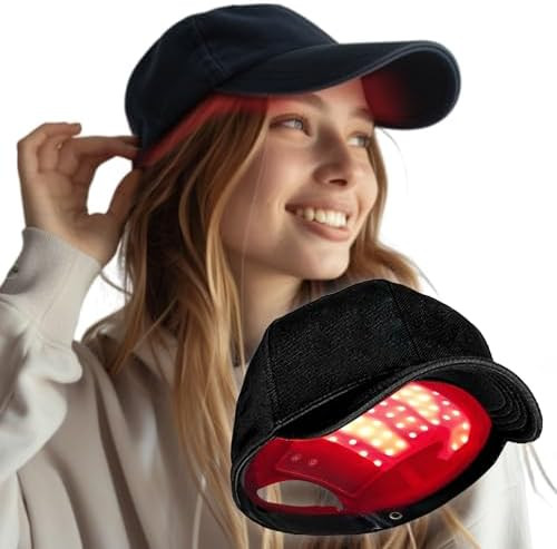 REVIAN Red Cap Hair Growth Device LED Wireless FDA Cleared Red Light Therapy for Hair Regrowth, H... | Amazon (US)