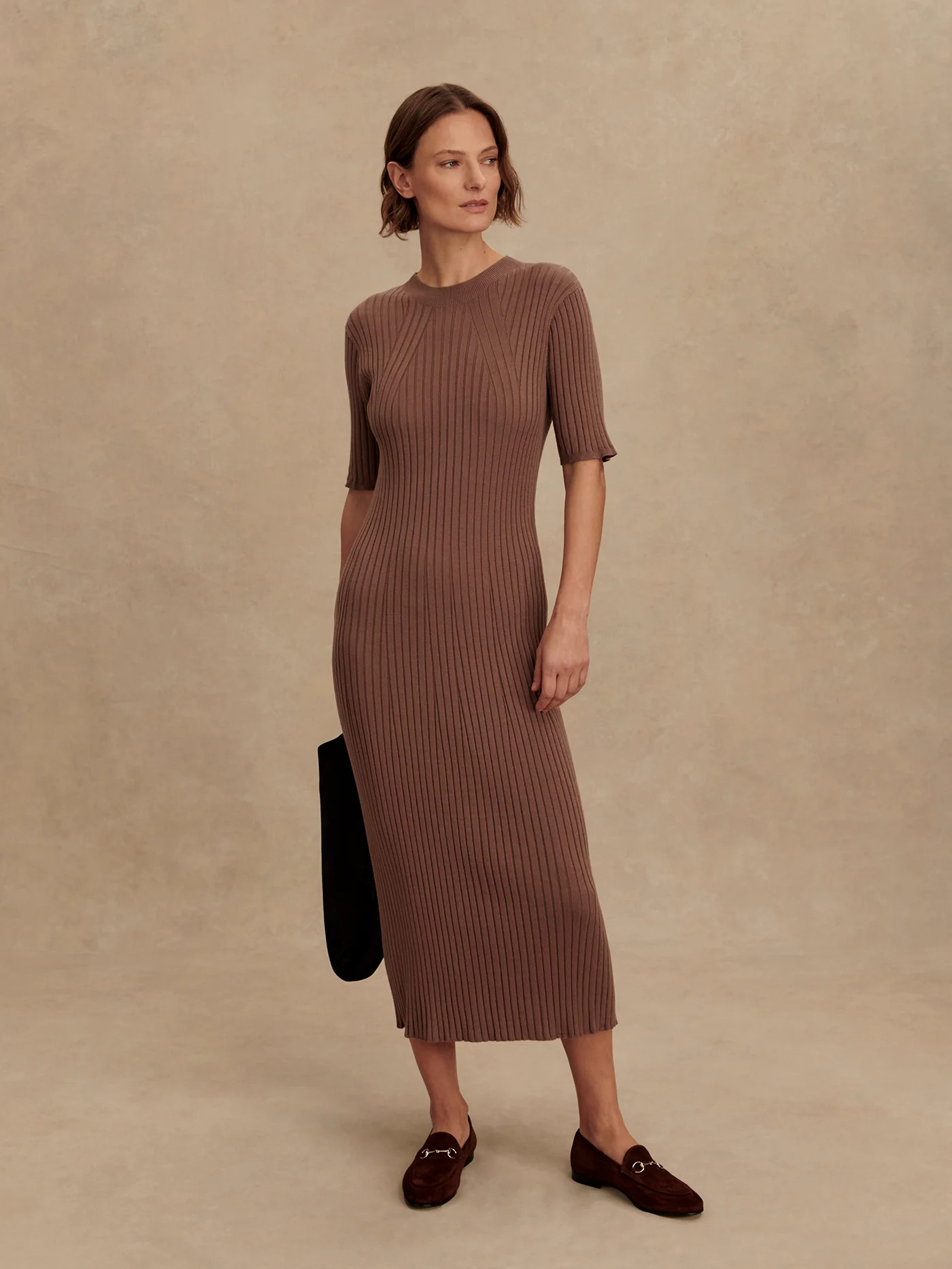 Maeve 2.0 Rib Knit Midi Dress | Varley US