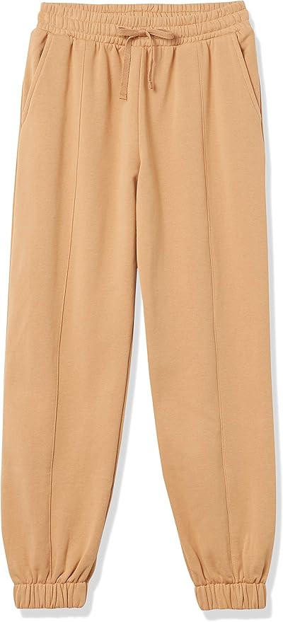 The Drop Women's Dominique Washed Fleece Coverstitched Utility Jogger | Amazon (US)