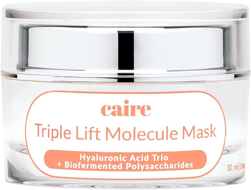 Caire Beauty Anti Aging Hyaluronic Acid Gel Cream Face Lift Molecule Mask, Skin Lift Gel Moisturi... | Amazon (US)