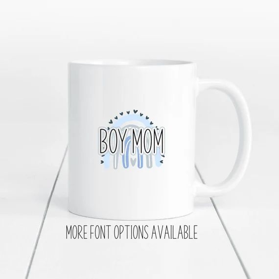 Boy Mom Mug  Best Gift to Moms of Boys  Its a Boy Gift  | Etsy | Etsy (US)