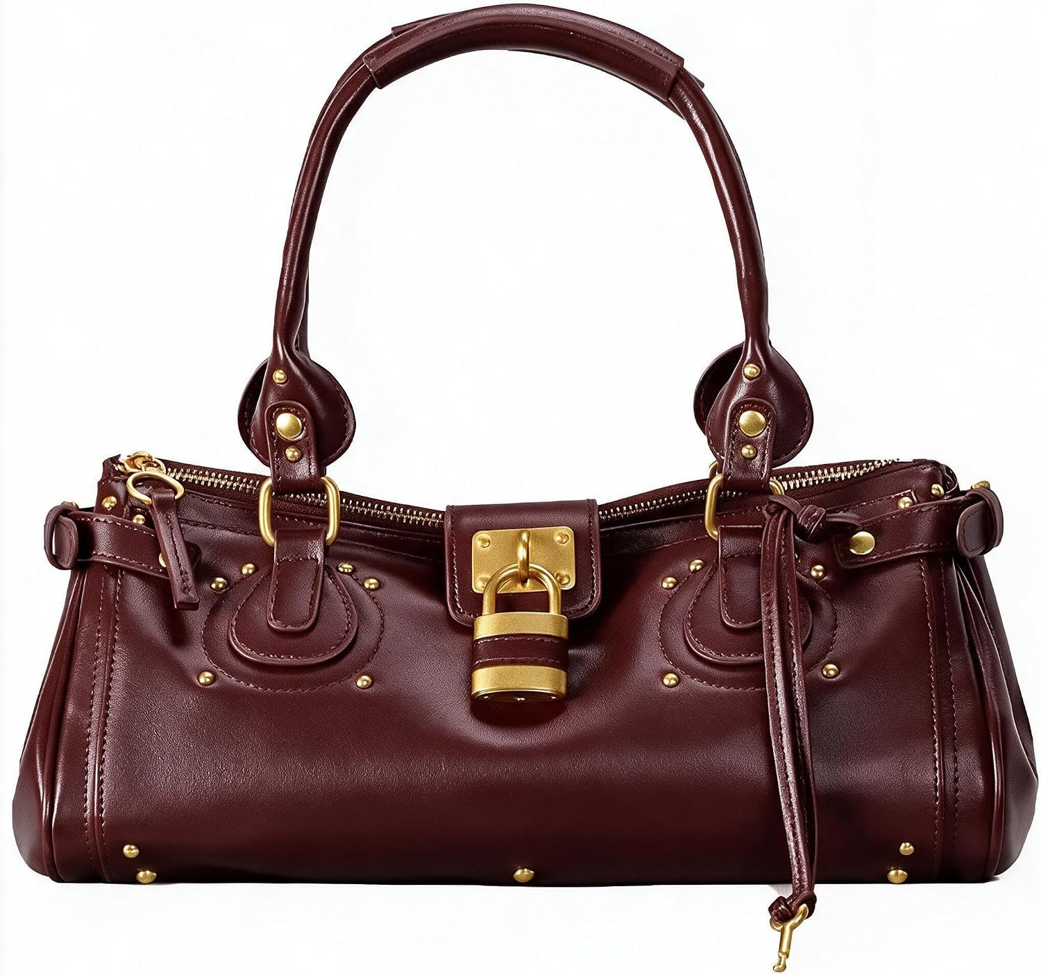 Y2K East West Bag, Studded Handbag Underarm Shoulder Purse | Amazon (US)