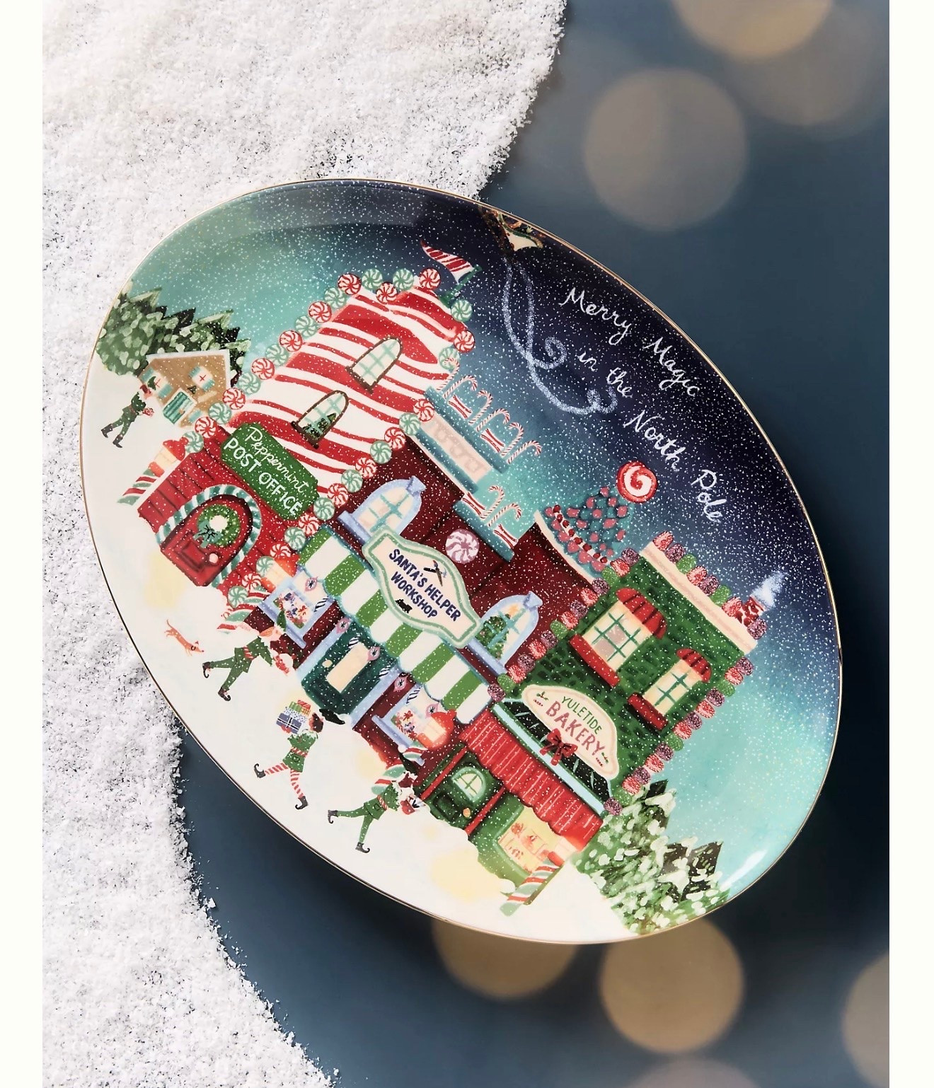 Holiday in the City Stoneware Platter

The Holiday in the City collection depicts festive scenes from some of the world's most beloved urban destinations, from Chicago to Paris.

Hand-illustrated by Kimmy Scafuro, each piece captures the season's hustle and bustle with a sense of nostalgia, excitement, and warmth.

#LTKHome #LTKmomlife #LTKKids