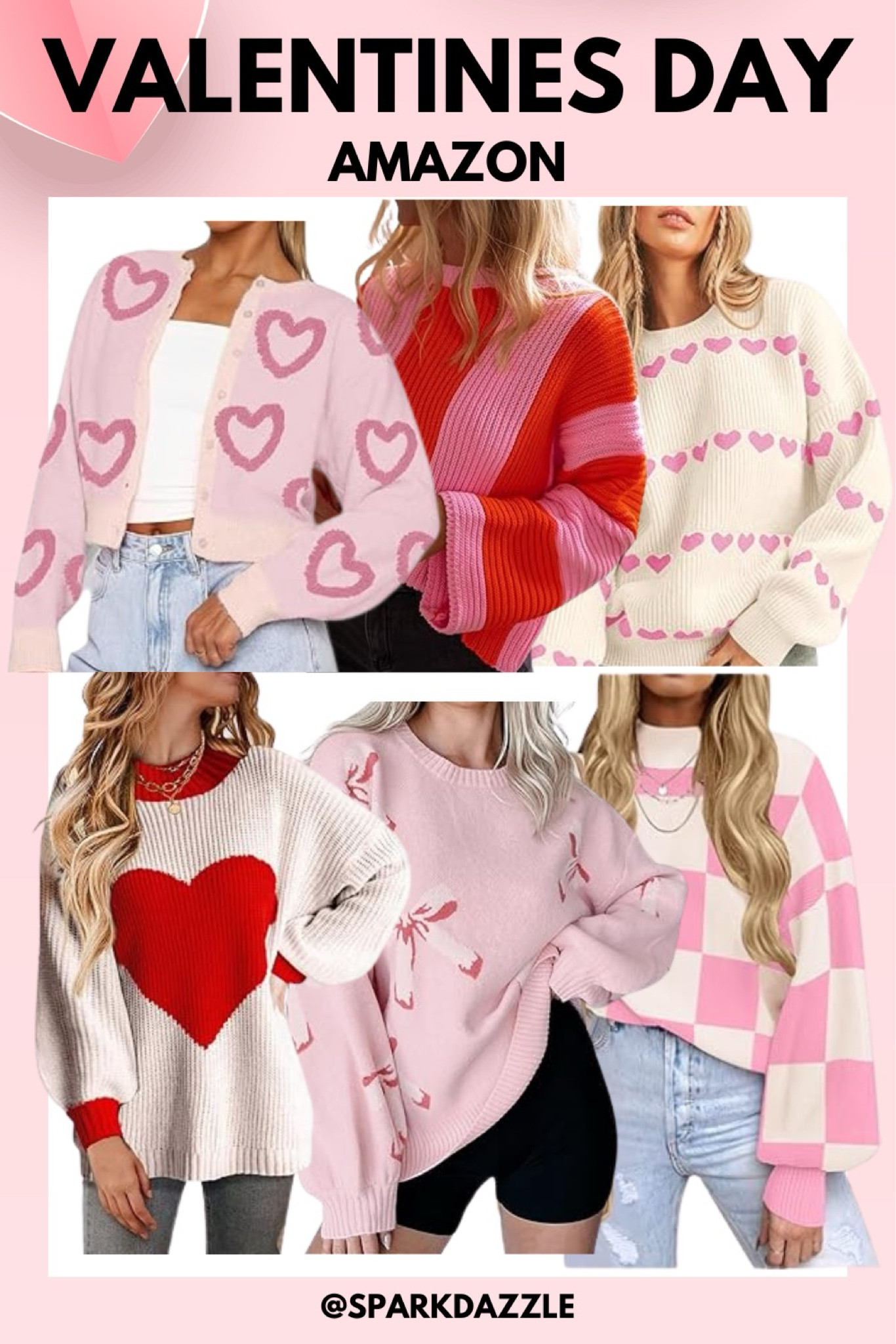 Valentine’s day Outfit Ideas 

#pinksweater #redsweater #valentinesday #valentinesdayoutfit

#LTKStyleTip #LTKOver40 #LTKSeasonal