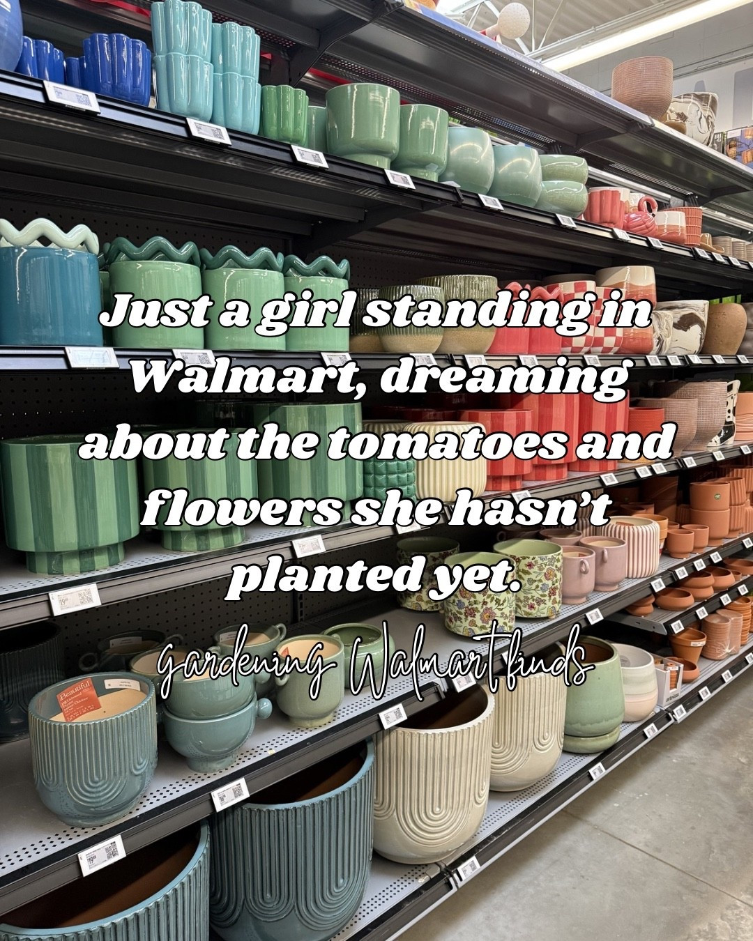 Spring is officially loading and I’m already getting ready for my garden era 🌸🪴 I found the prettiest gardening pots at Walmart and they are PERFECT for spring flowers, patio refreshes, or starting your herb garden early. The colors, the textures, the vibes… 10/10 for spring decor. 🌷✨

#WalmartFinds #GardenDecor #SpringGarden #PlanterInspo #PatioRefresh

#LTKHome #LTKfoodie #LTKSeasonal