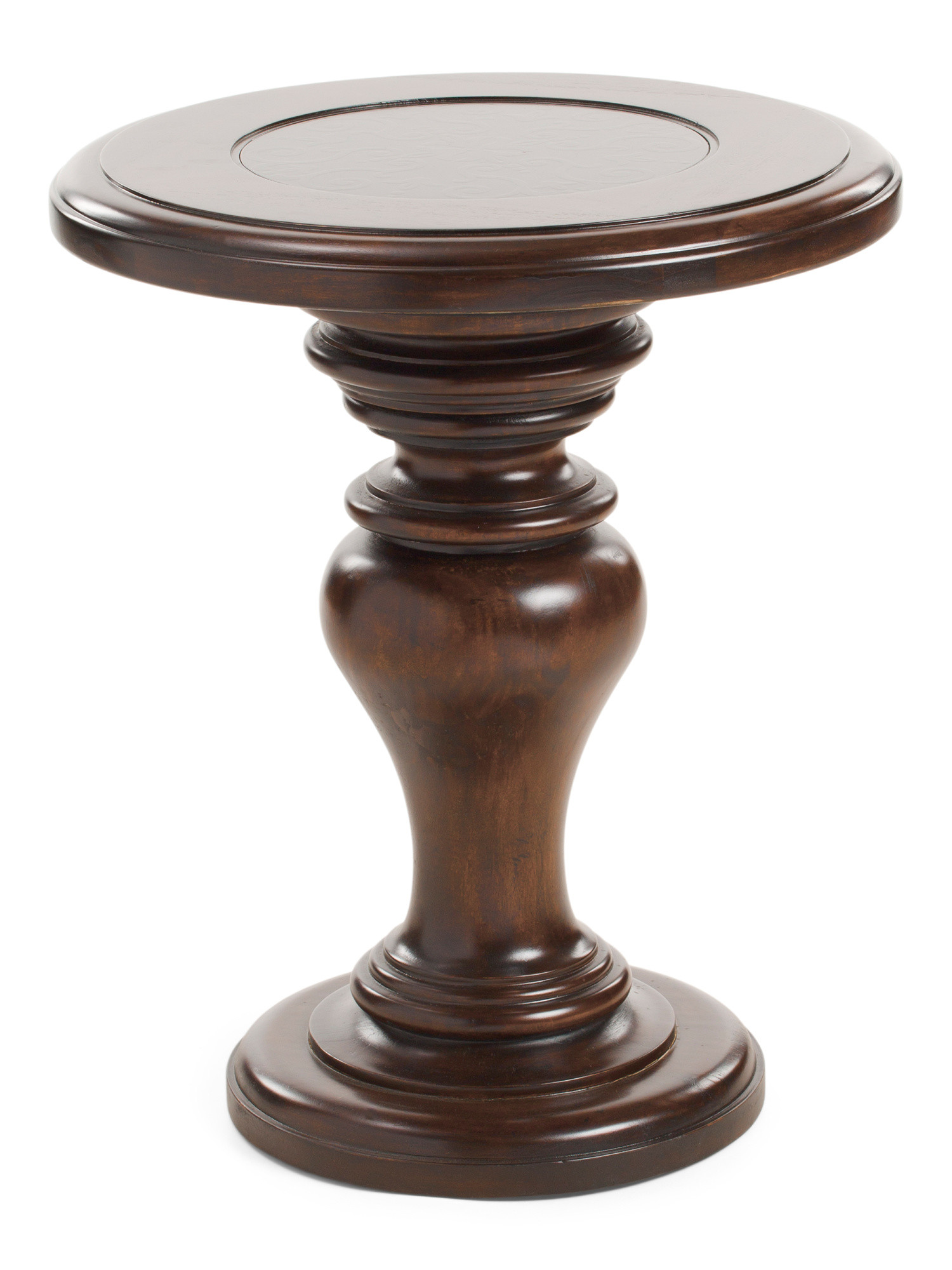 Made In Philippines 25in Valencia Round Chairside Table | Global Home | Marshalls | Marshalls