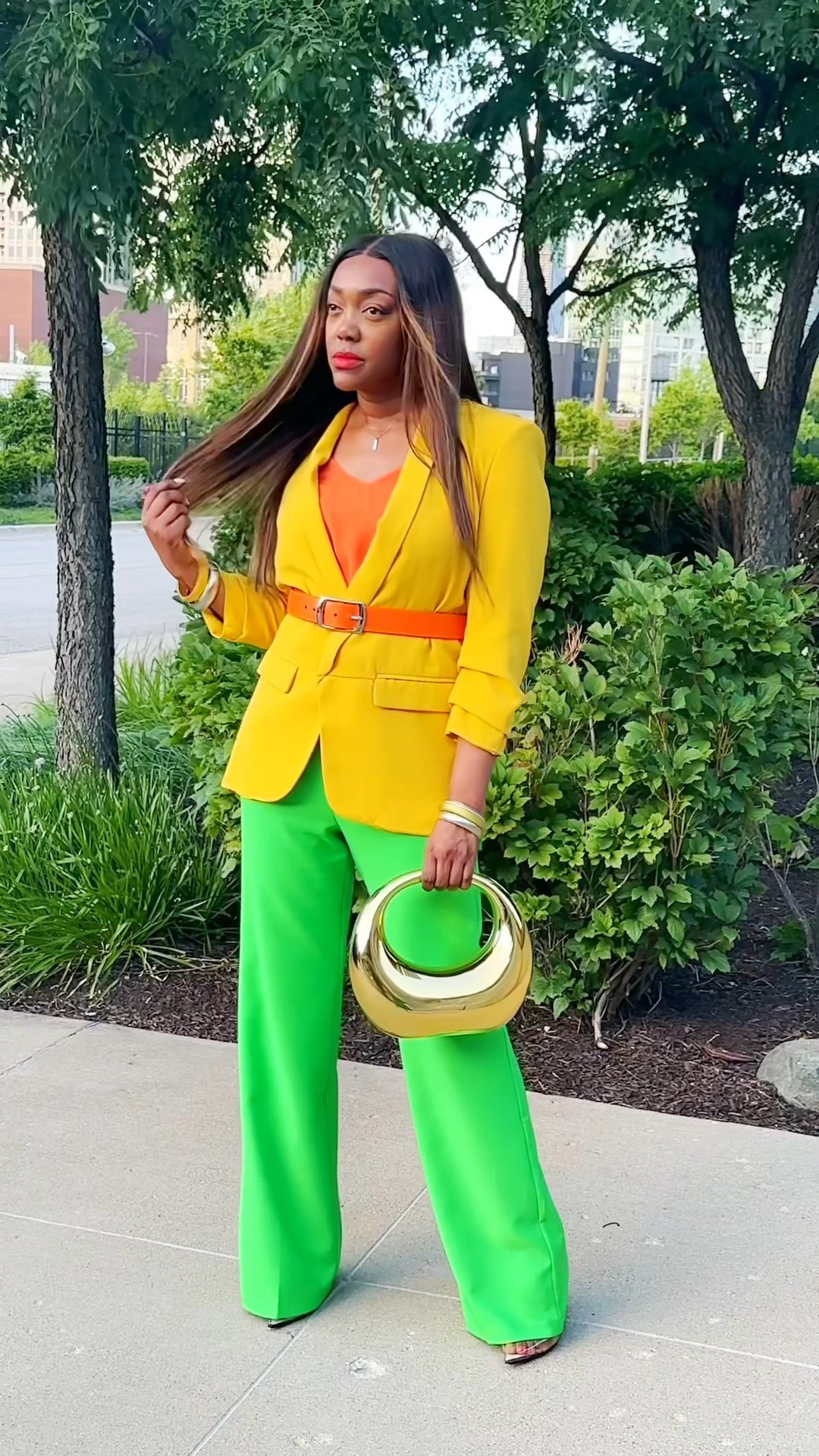 Spruce up your summer work wear outfits by color blocking! 
Add fun bright colors. 

#LTKStyleTip #LTKMidsize #LTKSummerSales