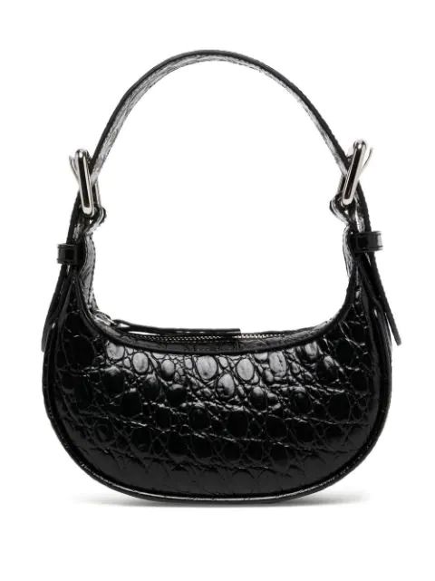 BY FAR crocodile-effect Leather Mini Bag - Farfetch | Farfetch Global