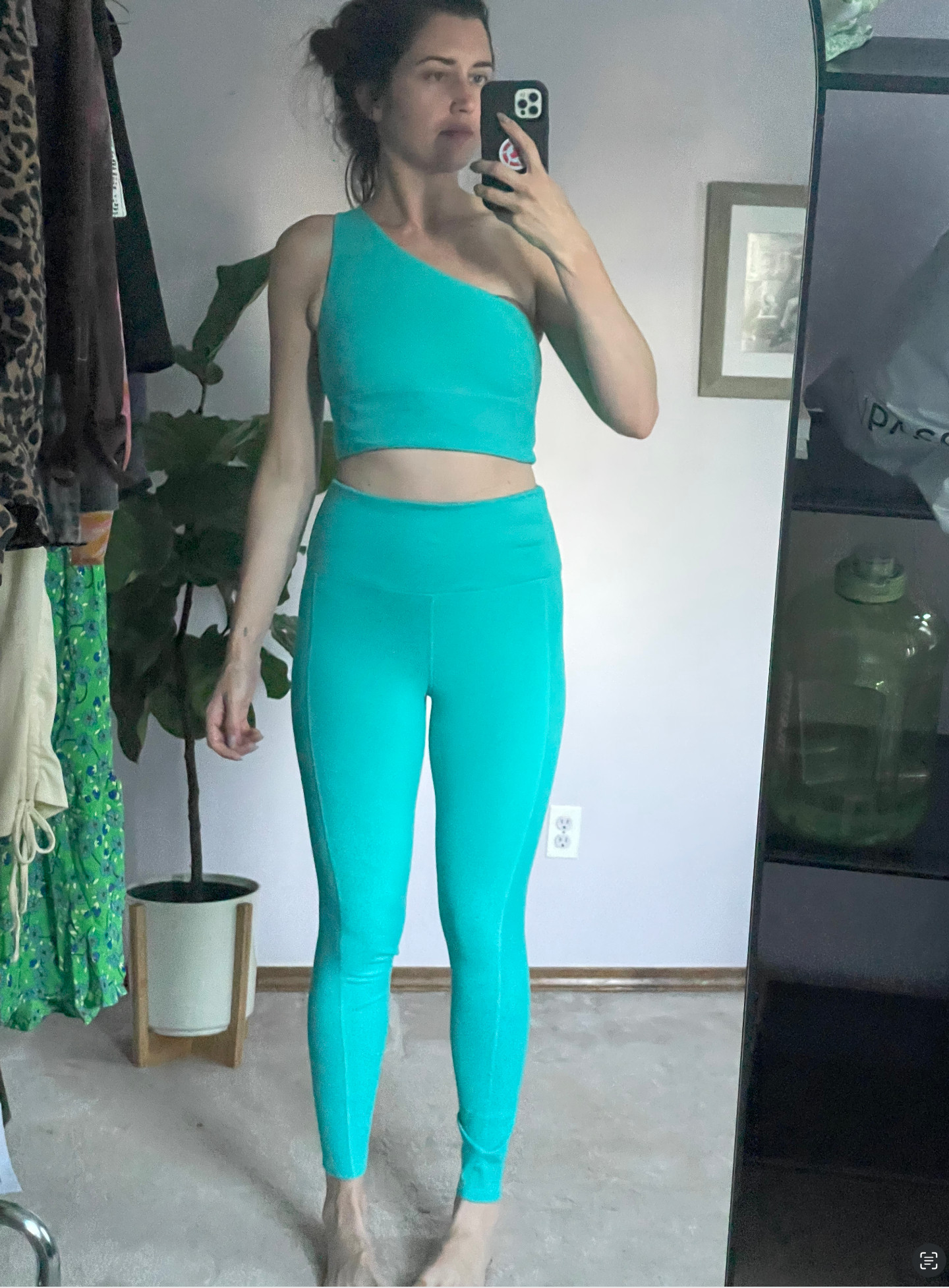 A one-shoulder workout set that actually makes you want to work out 💪🏼
This matching aqua activewear set has a sculpting fit and thick, supportive fabric that stays put through everything — yoga, errands, or just hanging out at home. The asymmetrical sports bra detail gives it a modern, elevated feel that’s way too cute to just wear to the gym.

If you’re searching for matching workout sets for women, athleisure outfits under $100, or colorful activewear, I linked this exact set and similar styles on my LTK 💙

#LTKfit #LTKactive #LTKunder100 #LTKfinds #LTKstyle #workoutset #athleisurestyle #activewear #LTKAlaska 

 #LTKActive #LTKTall #LTKFindsUnder100