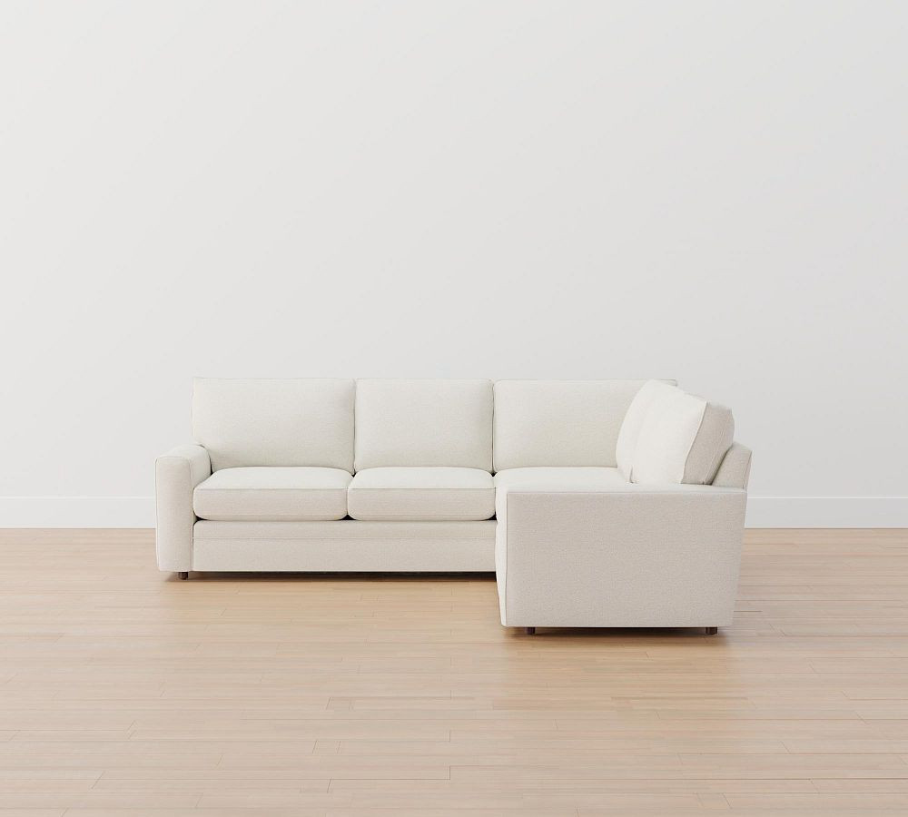 Pearce Square Arm 2-Piece L-Shaped Sectional (109") | Pottery Barn (US)