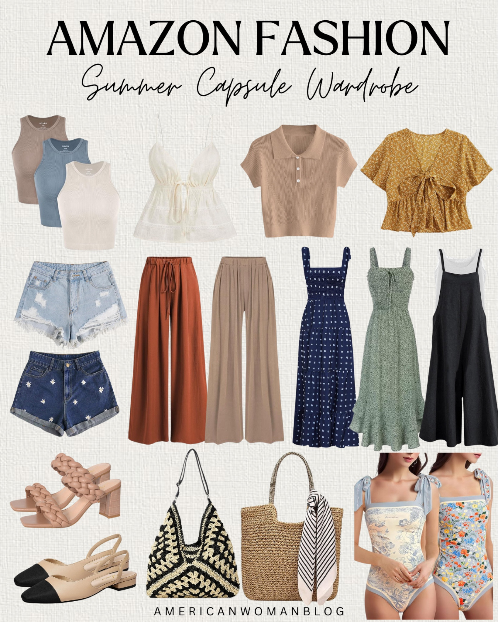 Amazon Summer Capsule

#LTKStyleTip #LTKU #LTKSeasonal