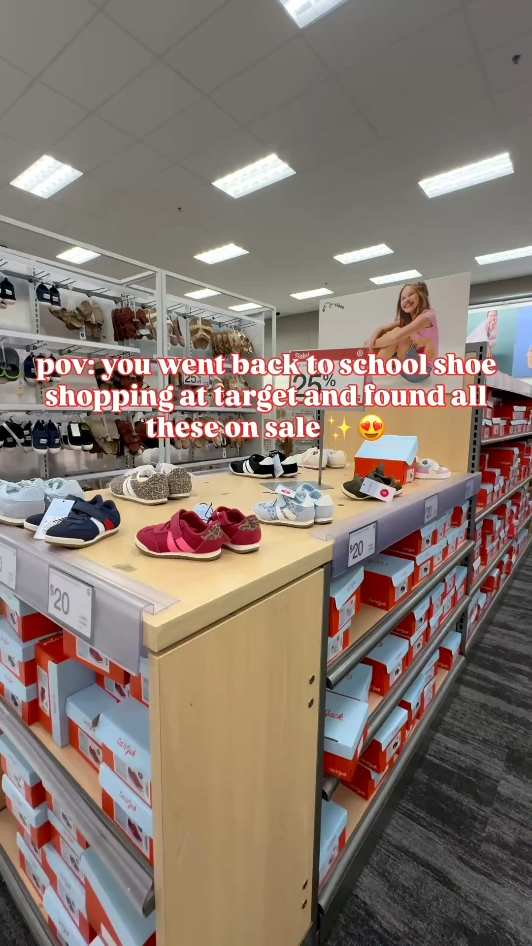 It’s our first year back to school shopping and I am LOVING these shoes and the sale price 🥳🤭👟✨

I made it easy for you to snag before the sale is over on my LTK! 🫶🏼

#catandjackfortarget #backtoschoolshopping #backtoschoolsale #targethaul #schoolshopping 

BACK TO SCHOOL SHOPPING, BACK TO SCHOOL SHOES
BACK TO SCHOOL CLOTHES, BACK TO SCHOOL FINDS
TARGET FINDS, TARGET SHOPPING, TARGET STYLE
TARGET MOM, TODDLER GIRL MOMS, GIRL MOM FINDS
TODDLER GIRL SHOES, TODDLER GIRL FINDS, MOM VLOG
SHOPPING VLOG, SCHOOL SHOPPING SCHOOL ESSENTIALS, TODDLER SNEAKERS back to school clothes

#LTKmomlife #LTKSaleAlert #LTKKids