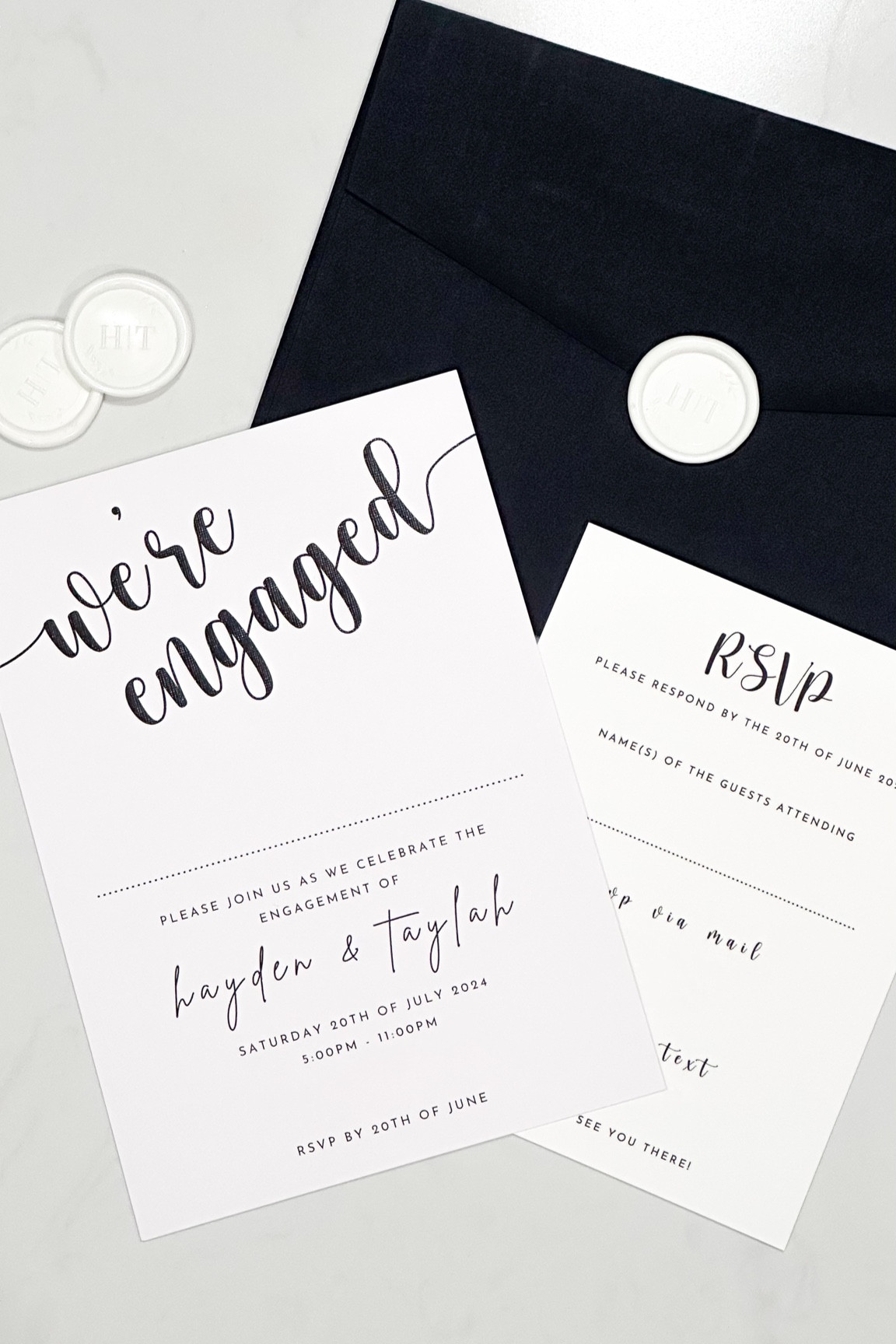Custom Engagement party invitations 🤍

Wedding, wedding invitations, engagement, invites, wax seal, Etsy, modern, elegant, timeless, cards, diy

#LTKaustralia #LTKwedding