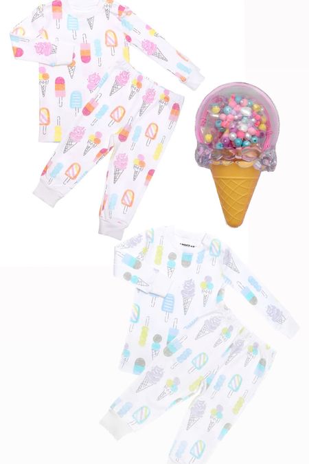 Ice cream pajamas for siblings
Boy ice cream pajamas 
Brother sister matching 
Gift guide for kids 
Sibling matching pajamas
Family matching 
Ice cream bead set
Birthday gift for girls
Sammy + nat
Baby ice cream pajamas 
Baby gift 

#LTKfamily #LTKbaby #LTKkids